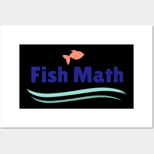 Fish Math Posters and Art